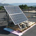 Mounted PV Panels